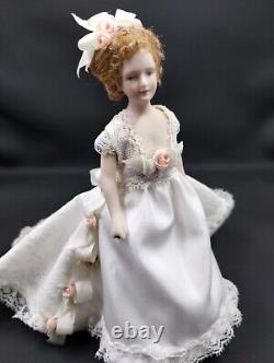 Vintage Porcelain Bride Doll Rosemary Tucker Dollhouse Miniature 112