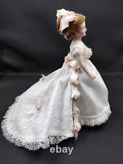 Vintage Porcelain Bride Doll Rosemary Tucker Dollhouse Miniature 112