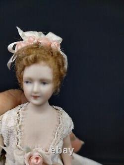 Vintage Porcelain Bride Doll Rosemary Tucker Dollhouse Miniature 112