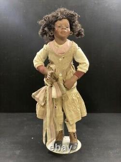 Vintage Porcelain Collectible Doll Lucinda by Mary Van Oschell Porcelain Doll