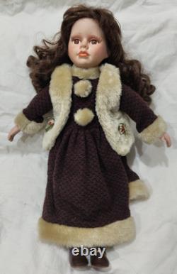 Vintage Porcelain Doll 15 inch