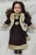 Vintage Porcelain Doll 15 Inch