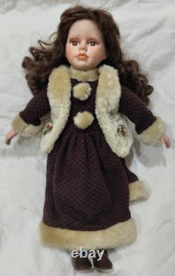 Vintage Porcelain Doll 15 inch