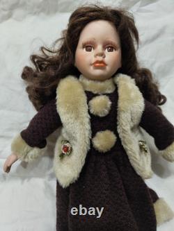 Vintage Porcelain Doll 15 inch