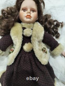 Vintage Porcelain Doll 15 inch