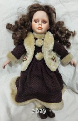 Vintage Porcelain Doll 15 inch