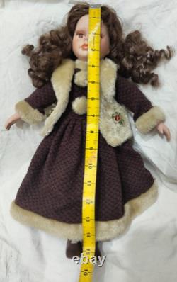 Vintage Porcelain Doll 15 inch