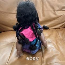 Vintage Porcelain Doll 1992 African American Jahmelia By Frances Lynn