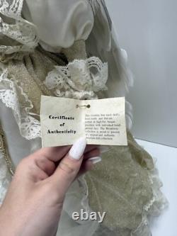 Vintage Porcelain Doll 25 The Broadwey Collection 0381/2400 Angel Hope