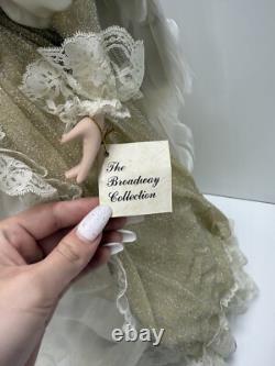 Vintage Porcelain Doll 25 The Broadwey Collection 0381/2400 Angel Hope