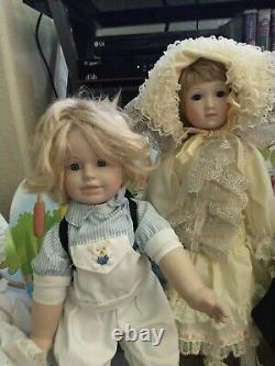 Vintage Porcelain Doll Lot (9)
