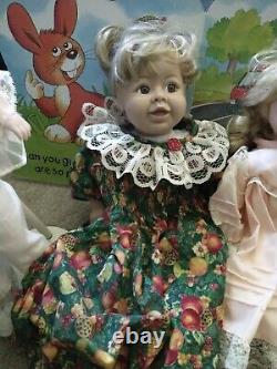 Vintage Porcelain Doll Lot (9)