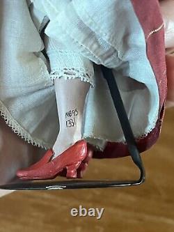 Vintage Porcelain Doll (Unidentified) Approximately 6 Signed MB 95 #1331