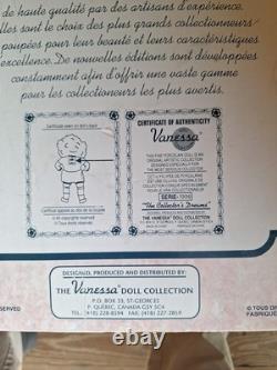 Vintage Porcelain Doll Vanessa Doll Collection