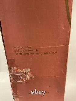 Vintage Porcelain Doll in Original Box Blonde Hair Yellow Dress 26 Victorian St