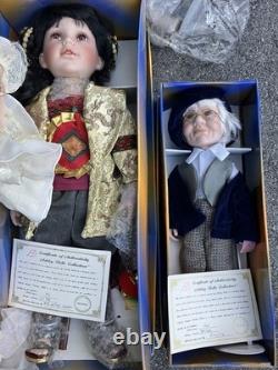 Vintage Porcelain Dolls Mixed Lot of 11 Various Makes and Sizes