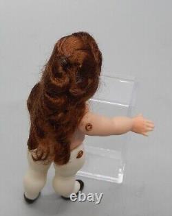 Vintage Porcelain Girl Doll Bonnie Sanford Artisan Dollhouse Miniature 112