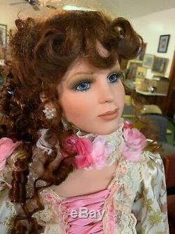 Vintage Porcelain Girl Doll Rustie Numbered 32/500 40 #59