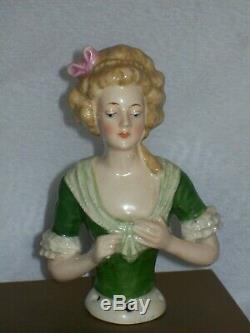 Vintage Porcelain Goebel Half Doll (12A)