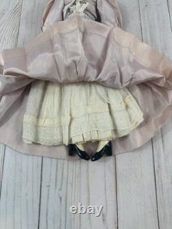 Vintage Porcelain Head Boudoir Doll, 15, Late 1800's