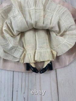 Vintage Porcelain Head Boudoir Doll, 15, Late 1800's