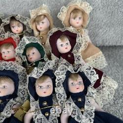 Vintage Porcelain Small Dolls K's Collection Lot of 20! See Photos