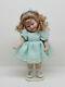 Vintage Poseable Porcelain Toddler Girl Doll Artisan Dollhouse Miniature 112