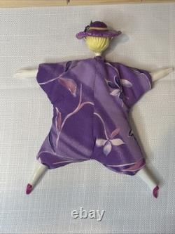 Vintage Poupee Millet Cerri Art Porcelain Figurine Handmade Doll France