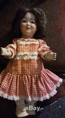 Vintage Princess Elizabeth All Bisque/Porcelain Doll By Schoenautt & Hoffmeister