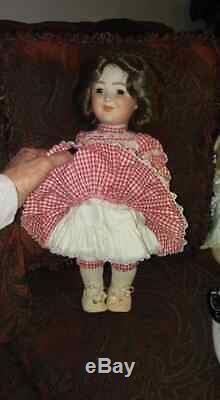 Vintage Princess Elizabeth All Bisque/Porcelain Doll By Schoenautt & Hoffmeister