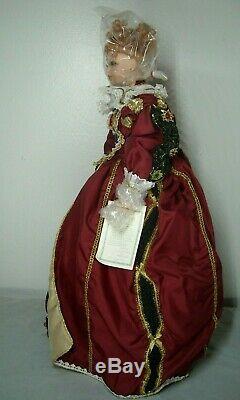 Vintage Queen Elizabeth 1 Porcelain Doll Destiny Dolls DA669 LE 90/950 NIB