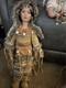 Vintage Rare Indian Porcelain Doll 22in. Tall