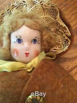 Vintage Rare Ruth Gibbs Doll With Mohair 1940s To Early 1950s