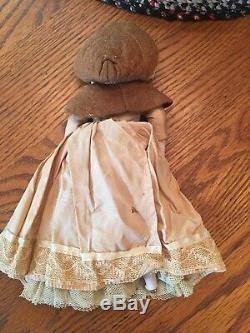 Vintage Rare Ruth Gibbs Doll With Mohair 1940s To Early 1950s