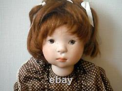 Vintage Rare Sylvia Natterer 1986 Hand Made Porcelain Doll 14 Limited Ed P1370