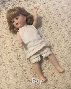 Vintage Repro Of Antique Bisque Doll Ceramic Armand Marseille Germany 996