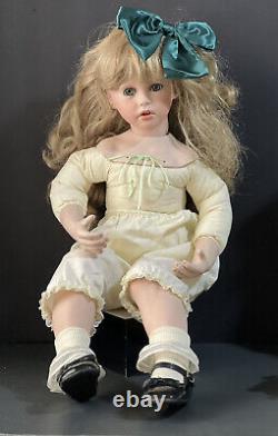 Vintage Reproduction Porcelain 25 Doll Whitney by Donna Rubert Mold