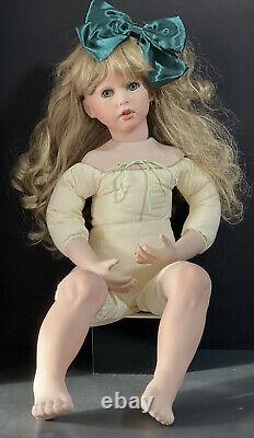 Vintage Reproduction Porcelain 25 Doll Whitney by Donna Rubert Mold