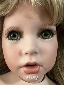 Vintage Reproduction Porcelain 25 Doll Whitney by Donna Rubert Mold