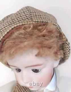 Vintage Reproduction Vernon Sealy Doll Porcelain HEUBACH BILLIE 27 ATTIRE 60CM