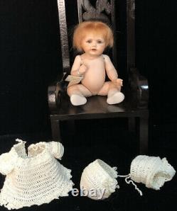 Vintage Reproduction of Antique 6 Porcelain Doll Kestner Hilda Berdine Wyffels