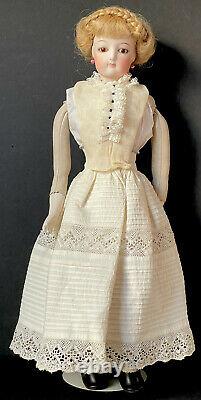 Vintage Reproduction of Antique French 20 Fashion Doll Porcelain Head