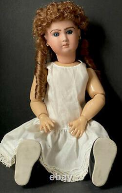 Vintage Reproduction of Antique French Tete Jumeau 24 Doll Porcelain Head