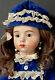 Vintage Reproduction Of French Antique Albert Marque Porcelain 18 Doll