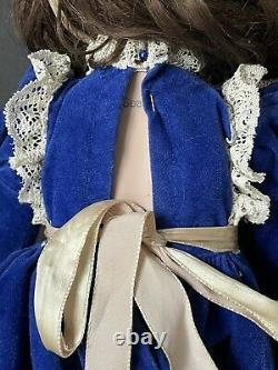 Vintage Reproduction of French Antique Albert Marque Porcelain 18 Doll