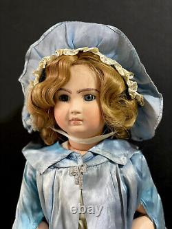 Vintage Reproduction of French Tete Jumeau 23 Doll Porcelain Head Seeley Body