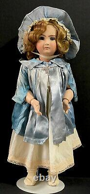 Vintage Reproduction of French Tete Jumeau 23 Doll Porcelain Head Seeley Body