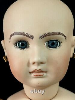 Vintage Reproduction of French Tete Jumeau 23 Doll Porcelain Head Seeley Body