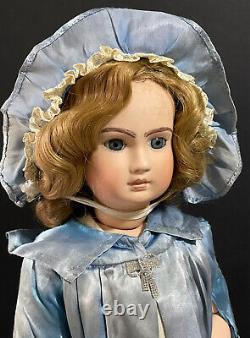 Vintage Reproduction of French Tete Jumeau 23 Doll Porcelain Head Seeley Body