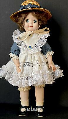 Vintage Reproduction of JDK 221 Ges Gesch Googly Eyes 13 Porcelain Doll